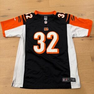 Bengals 32 Hill Nike Football Jersey Youth XL (18/20)